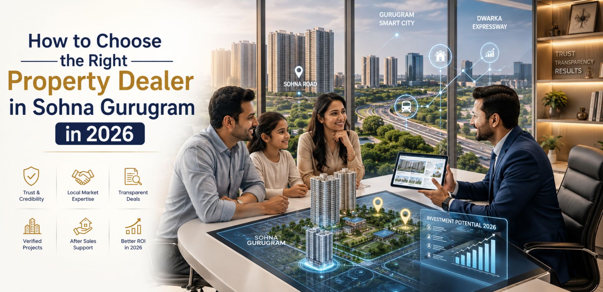 How to Choose the Right Property Dealer in Sohna Gurugram in 2026
