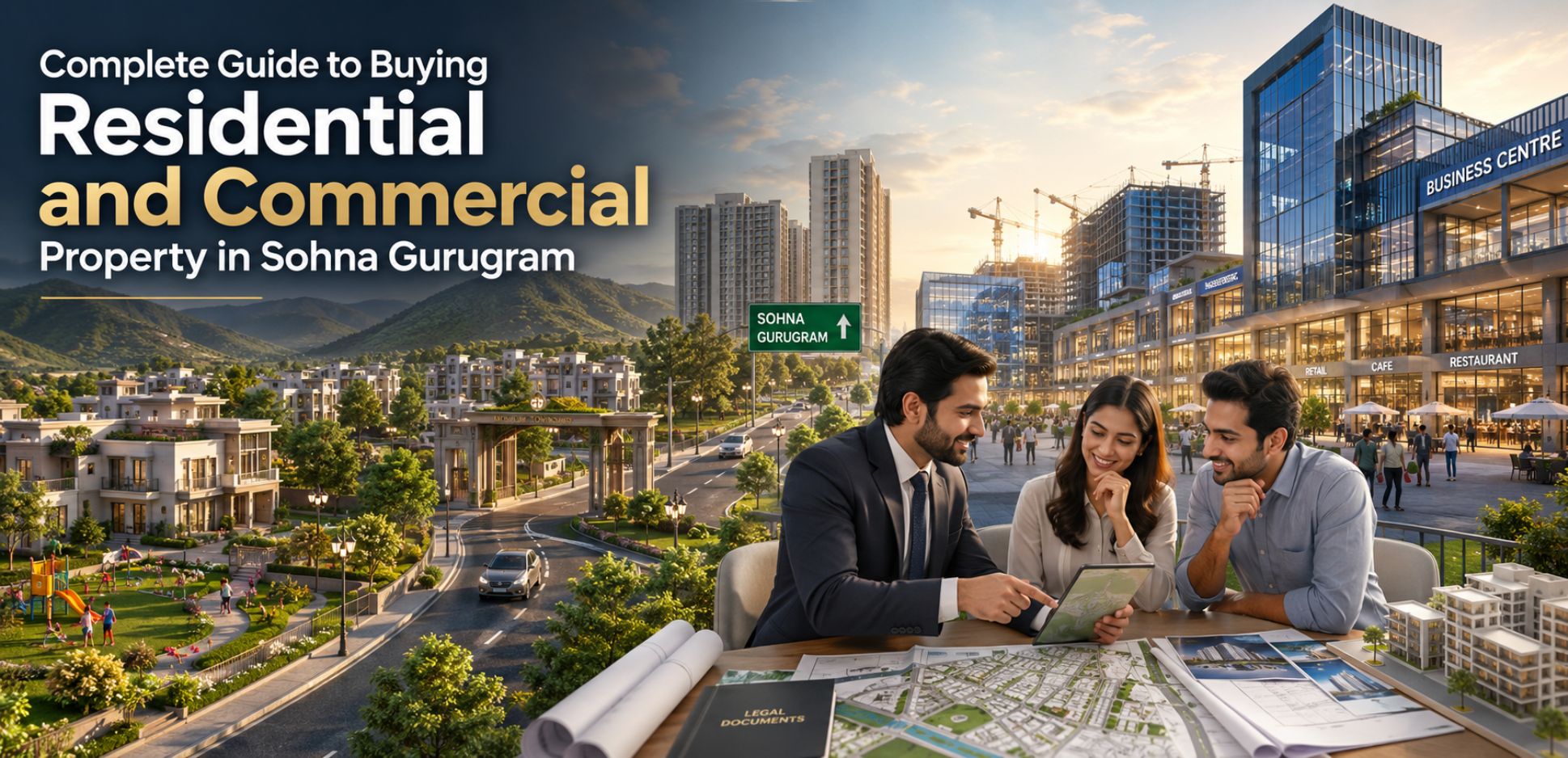 Complete Guide to Buying Residential and Commercial Property in Sohna Gurugram