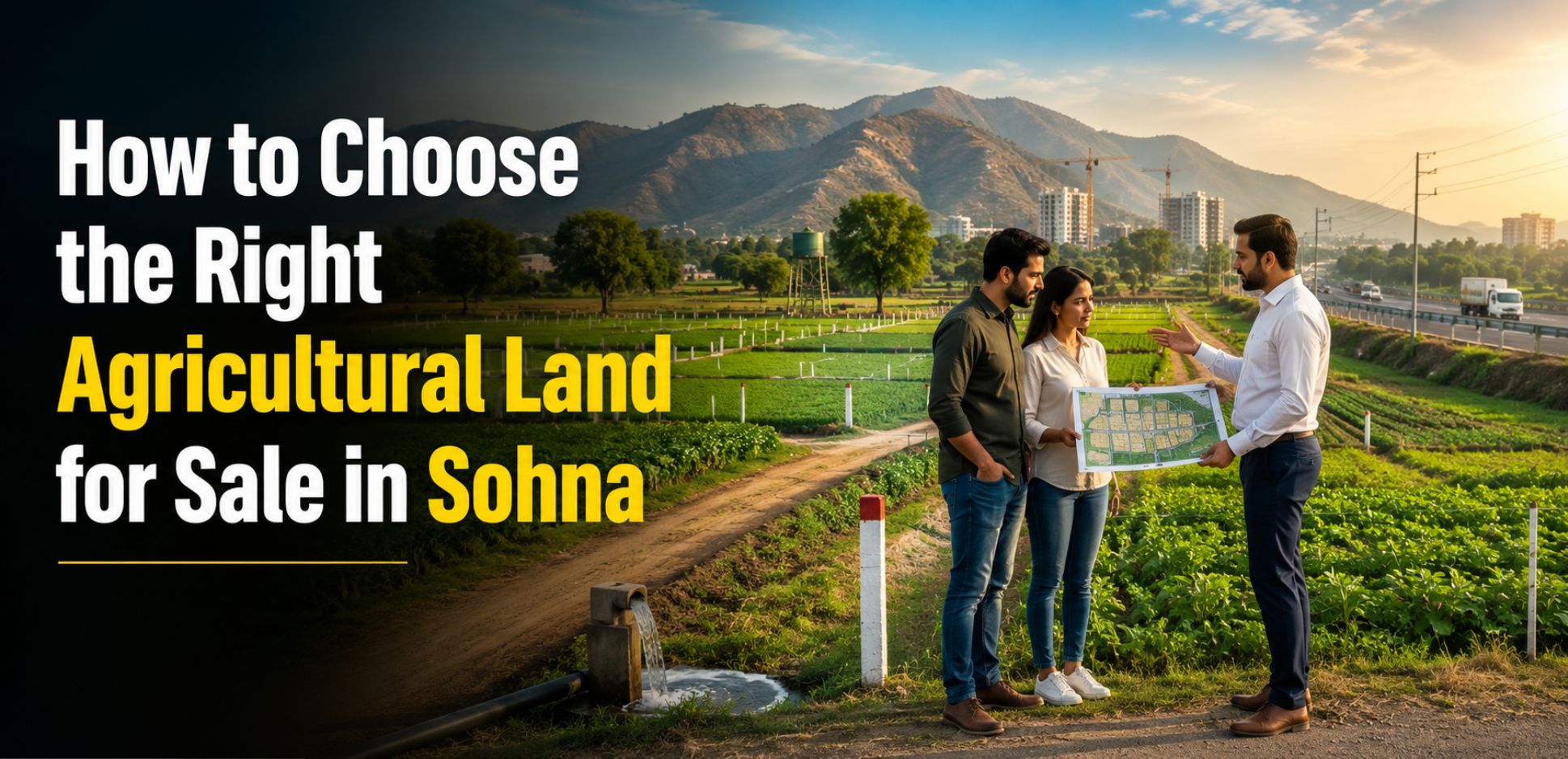 How to Choose the Right Agricultural Land for Sale in Sohna