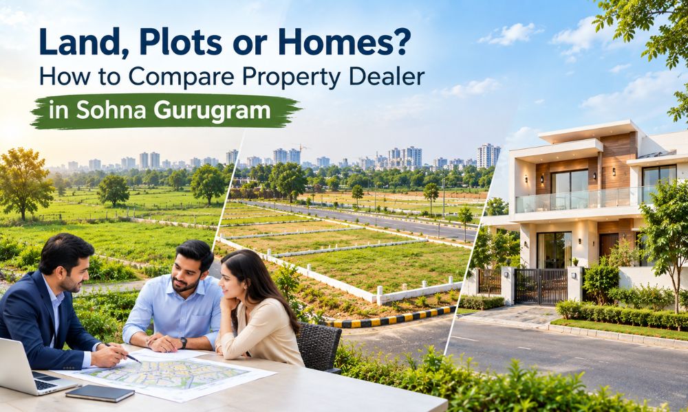 Land, Plots or Homes How to Compare Property Options in Sohna Gurugram