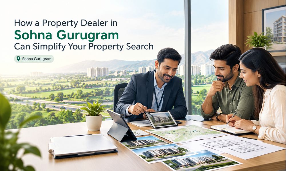 How a Property Dealer in Sohna Gurugram Can Simplify Your Property Search