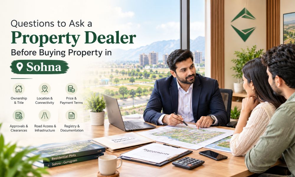 Questions to Ask a Property Dealer Before Buying Property in Sohna